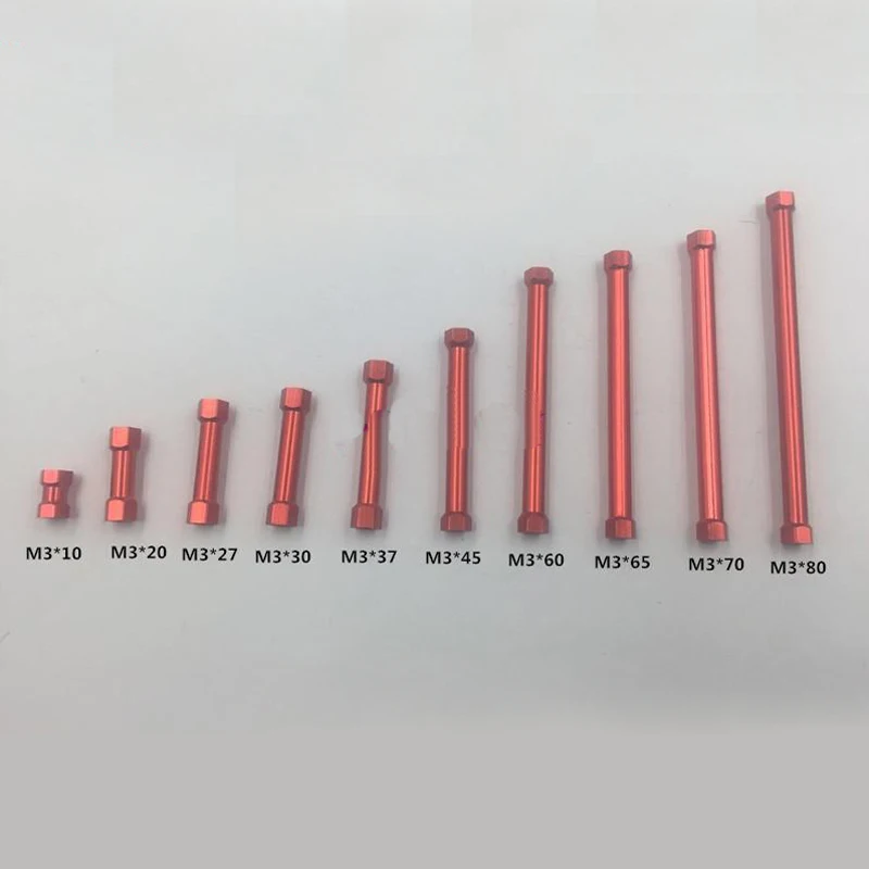Шестигранная алюминиевая Колонка 40/45/48/50/55/60/65/70/75 мм 20 шт. | Игрушки и хобби