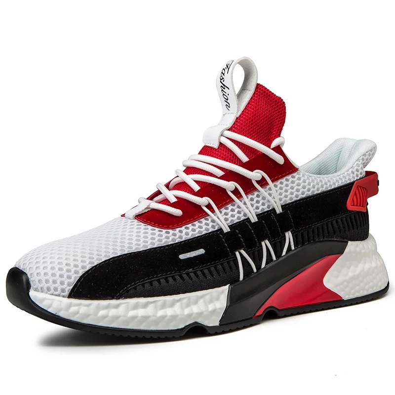 Men Casual Shoes Fashion Mixed Color Male Summer Breathable Sneakers Adult Comfortable | Обувь