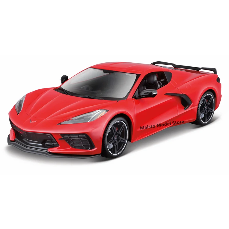 

Maisto 1:18 2020 Chevrolet Corvette Stingray Coupe Z51 editionHighly-detailed die-cast precision model car Model collection gift