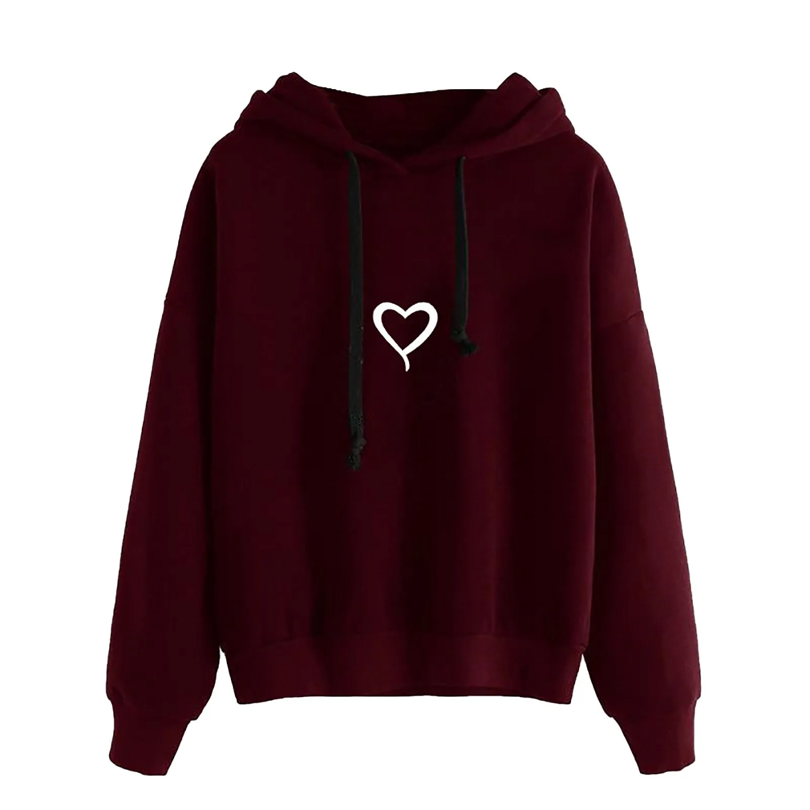 JAYCOSIN Women Sweetshirts Autumn Winter Hoodie Sweatshirt Pullover Tops Female Long Sleeved Comfortable Hoodies Sweatshirts