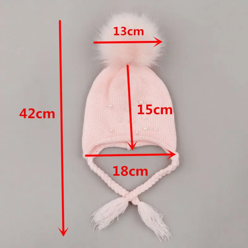 2019 брендовая вязаная Вязаная Шапка-бини для новорожденных мальчиков и девочек