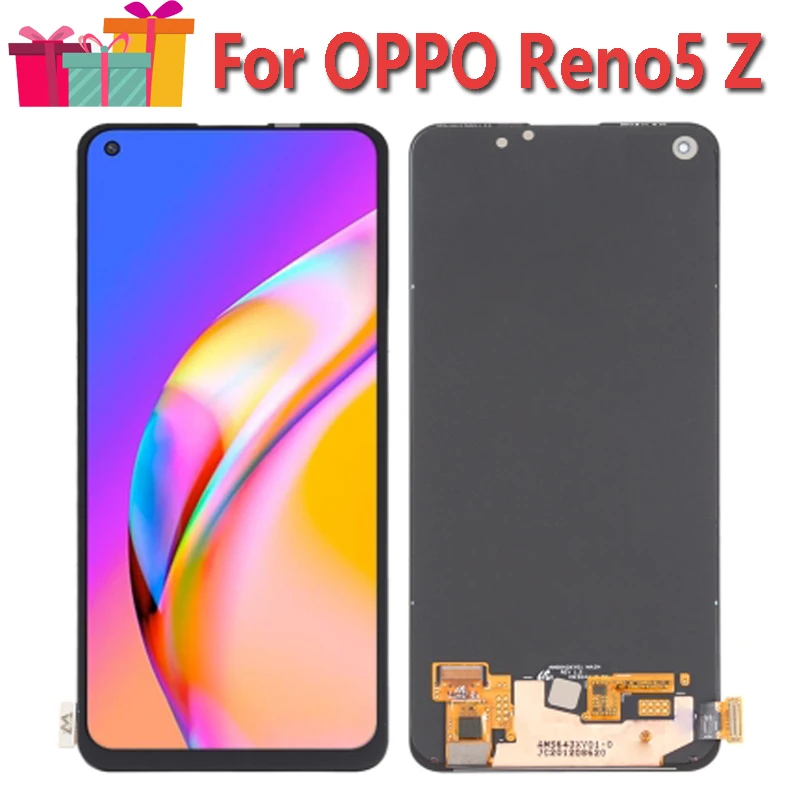 

Оригинальный дисплей для замены 6,43 "ЖК-дисплея для OPPO Reno5 Z CPH2211