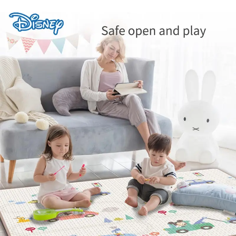 

Disney 200cm * 180cm XPE Baby Play Mat Children's Toy Playmats Kids Bedroom Crawling Mat Living Room Floor Mat Kitchen Carpet