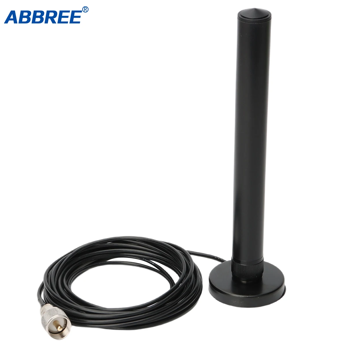 ABBREE UV20 Любительская Двухдиапазонная VHF/UHF антенна короткая Стекловолоконная для