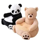 Имитация панды, плюшевый медведь, детское кресло, плюшевые Мультяшные животные, защитные дужки, диван для младенцев, мягкий детский диван, детский день рождения