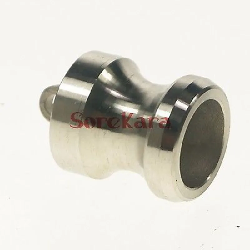 

4" 304 Stainless Steel Type DP Camlock Fitting Cam and Groove Adapter Dust Plug Stop Flow