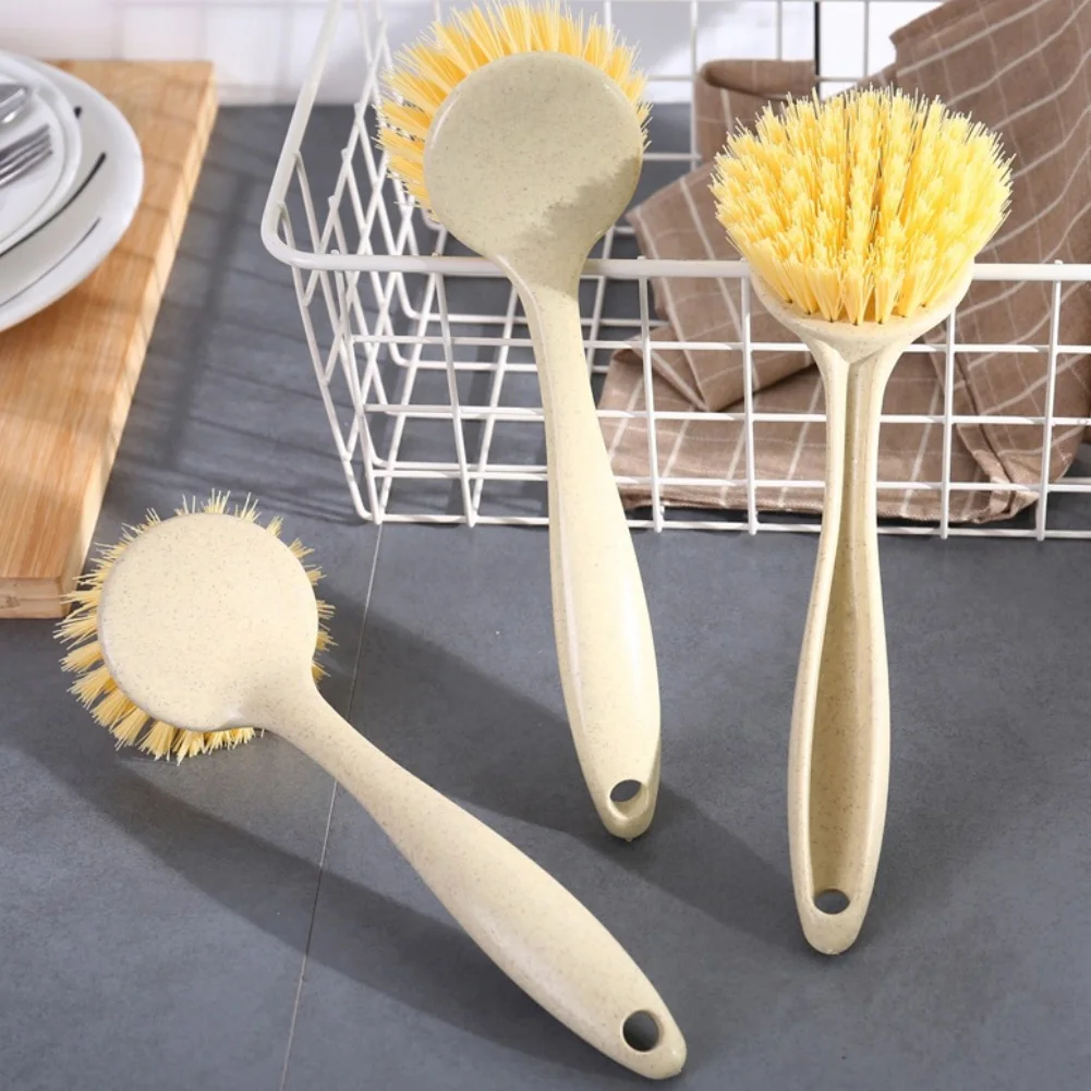 Товары для дома LTP кухонная щетка мытья посуды с антипригарным длинным стеблем