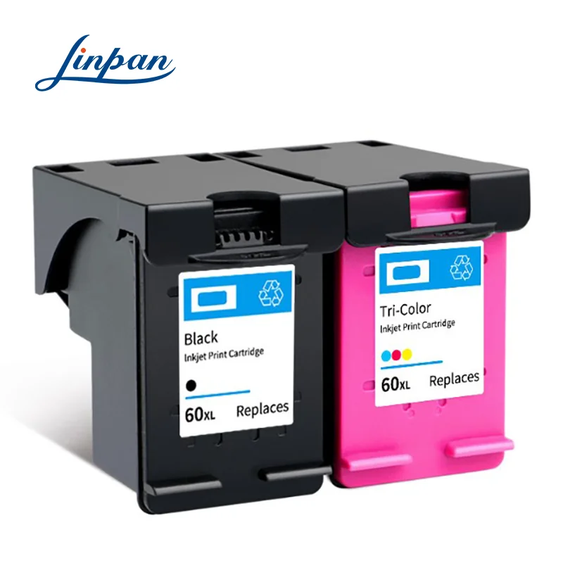 

Cartridge 60XL Compatible for hp 60 xl hp60 F2480 F2420 F4480 F4580 F4280 D2660 D2530 D2560 PhotoSmart C4680 printer