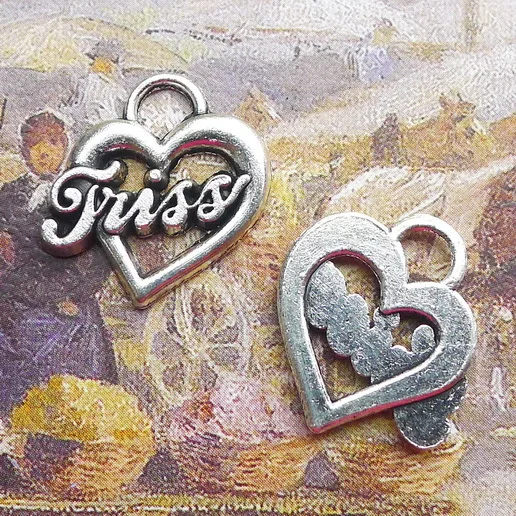 

12 шт./лот 17 мм * 20 мм подвеска античное серебро цвет сердца Подвески для DIY изготовления ювелирных изделий ручной работы