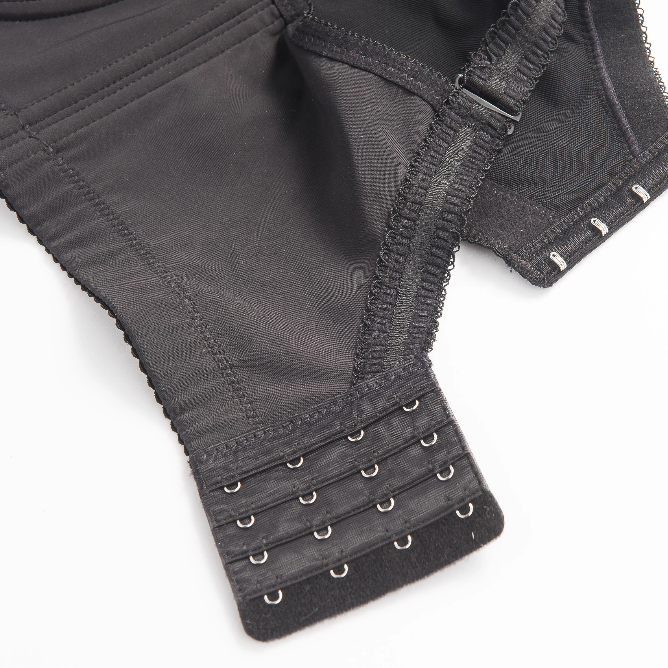 Women's Smooth Lace No Padding Full Cup Support Underwire Bra 34 36 38 40 42 44 46 B C D E F G H I J