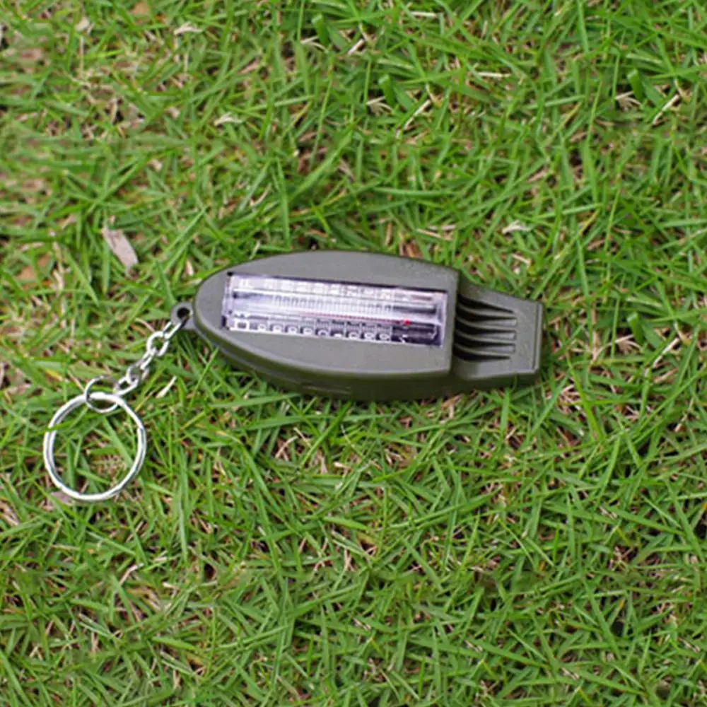 4 в 1 экстренный свисток для выживания|Компас| |