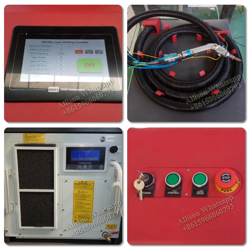 Настольный волоконный лазерный сварочный аппарат для стоматологической