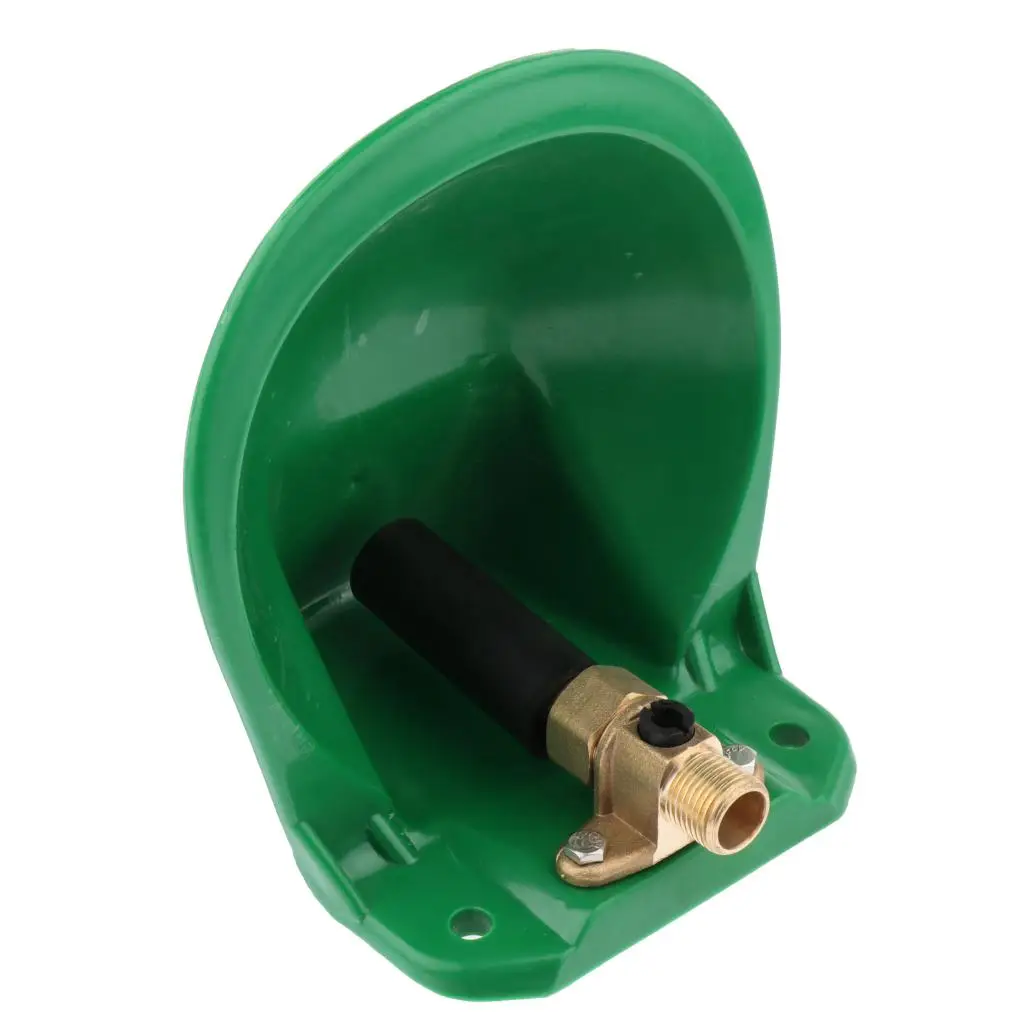 Sheep Automatic Drinking Water Bowl Also for Goats Calves Piglets Green - Two | Дом и сад