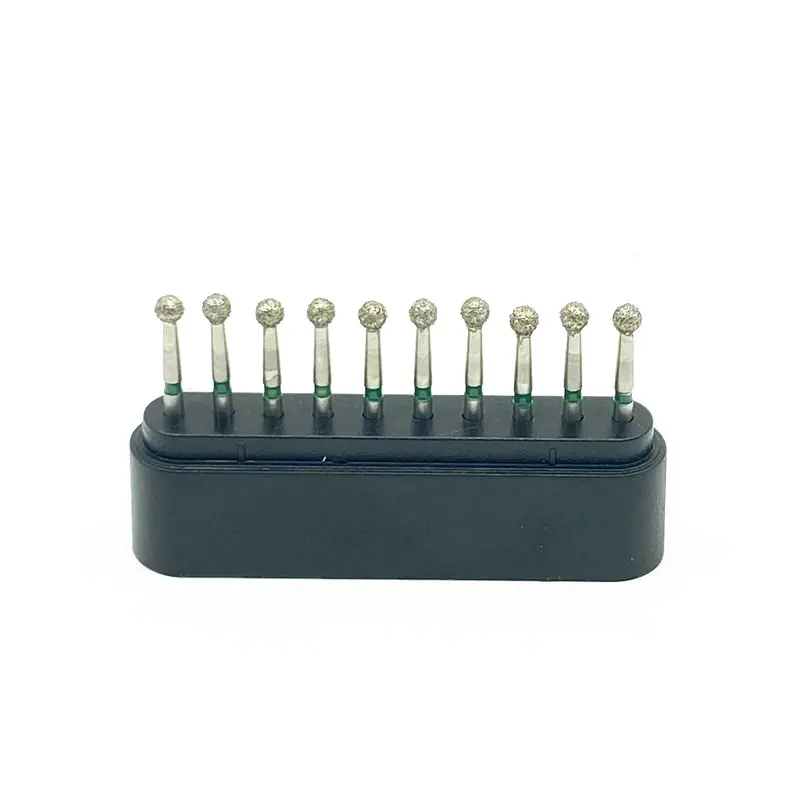 BR-30C Стоматологические алмазные боры с круглой головкой для высокоскоростного