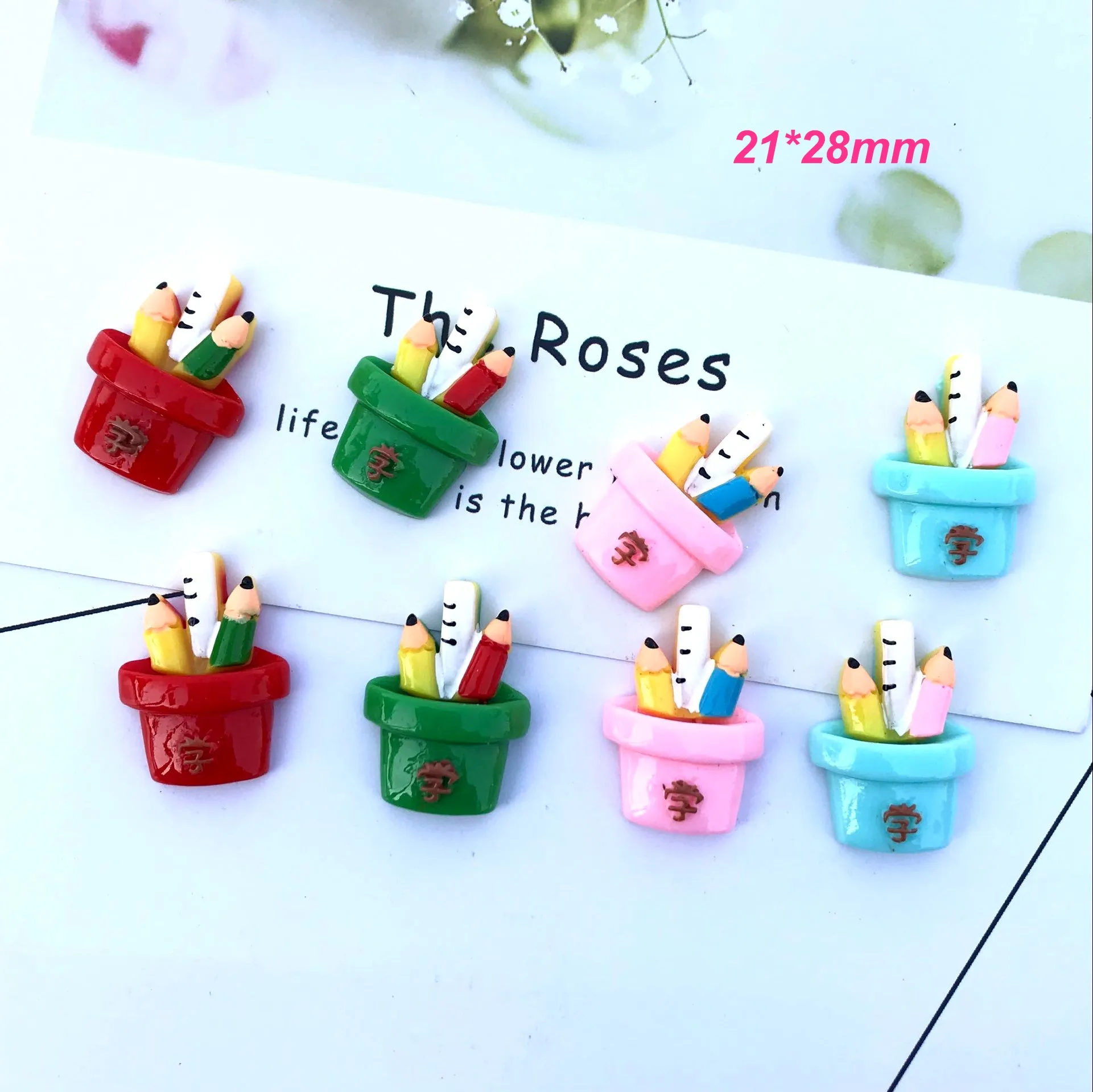 10 шт./лот кастрюля с плоским основанием амулеты подвески защита телефона сделай