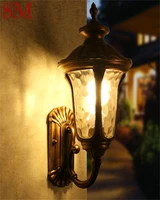 8m classical outdoor wall light led waterproof ip65 retro sconces lamp decorative for home porch