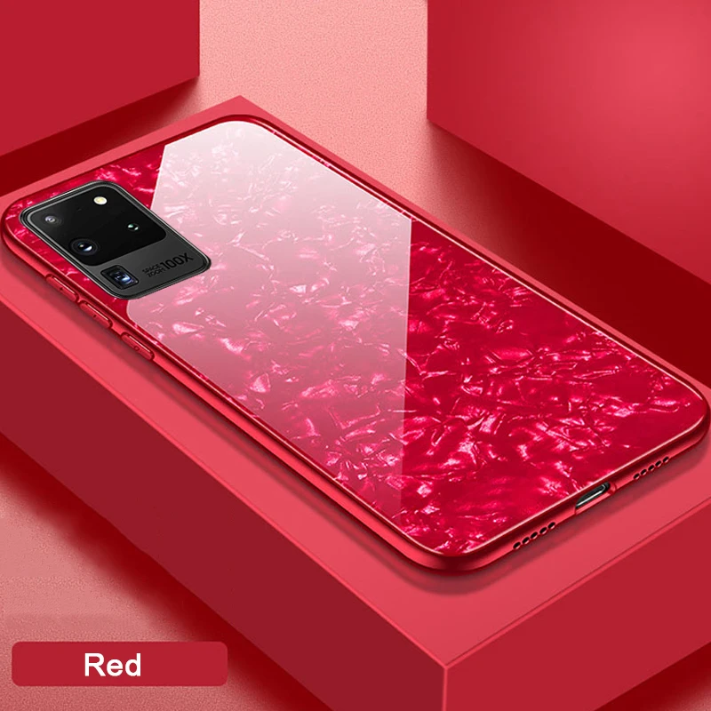 

3D Marble Tempered Glass case for Iphone 11 Pro Max funda on for Samsung Galaxy S20 Ultra S20plus S20ultra S 20 Plus Phone cover