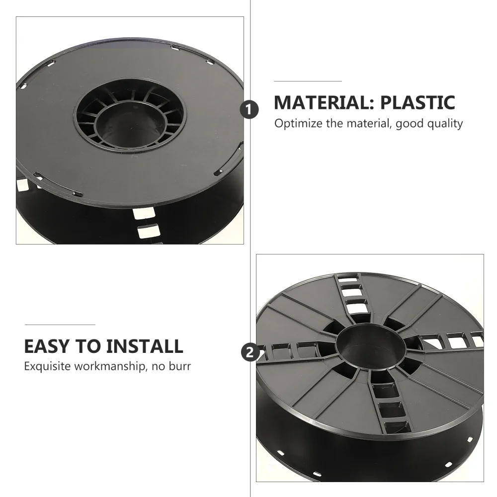 

2pcs 3D Printer Cord Storage Tray Multifunctional Spool for 3D Consumables