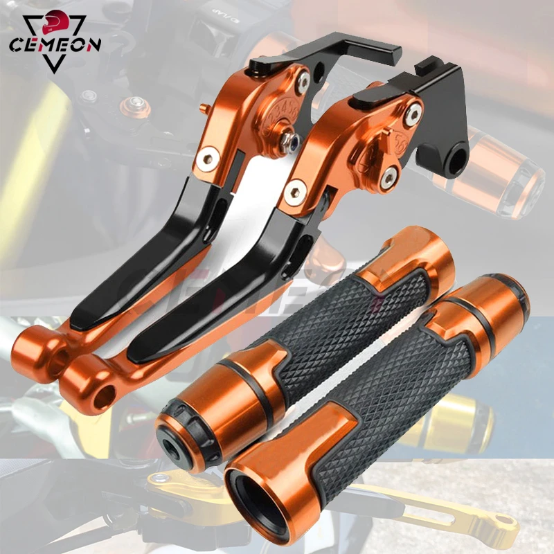 

Motorcycle brake handle is suitable For Yamaha YBR125 YBR 125 2005-2014 CNC adjustable folding brake clutch lever