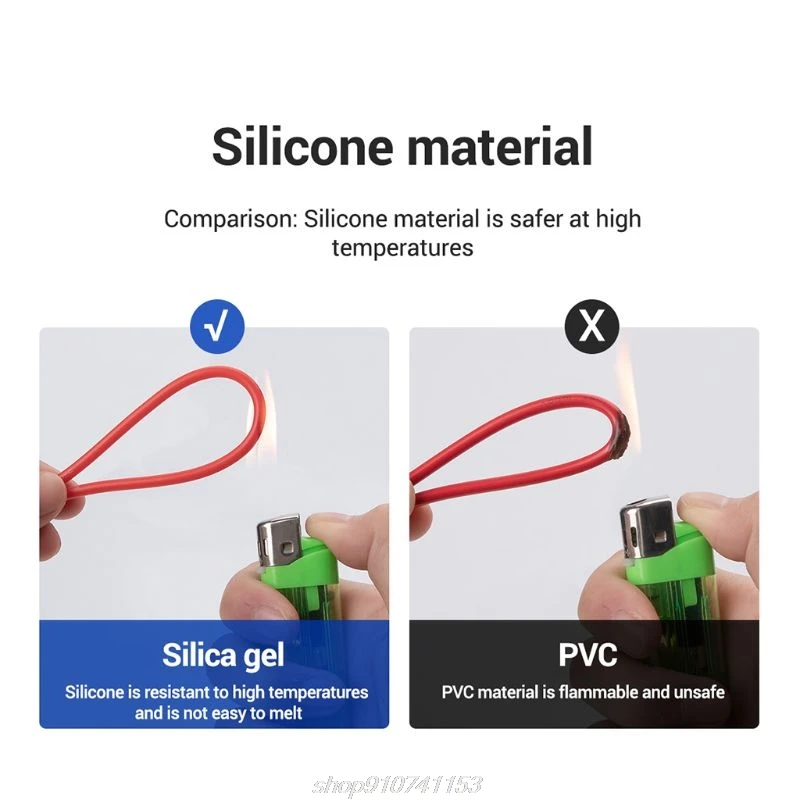 

Multimeter 1000V Test Lead Probe Silicone Flame Retardant Wire Pen Cable Needle PT1033 J02 21 Dropshipping