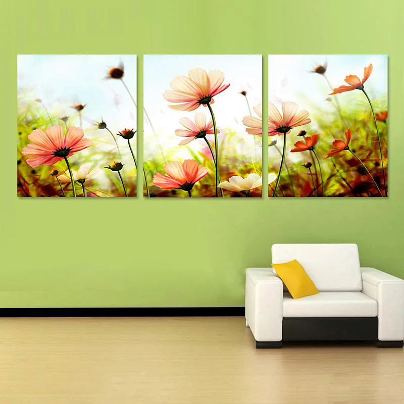 3 шт./компл. краска по номерам Холст домашнее украшение новый подарок Сделай Сам