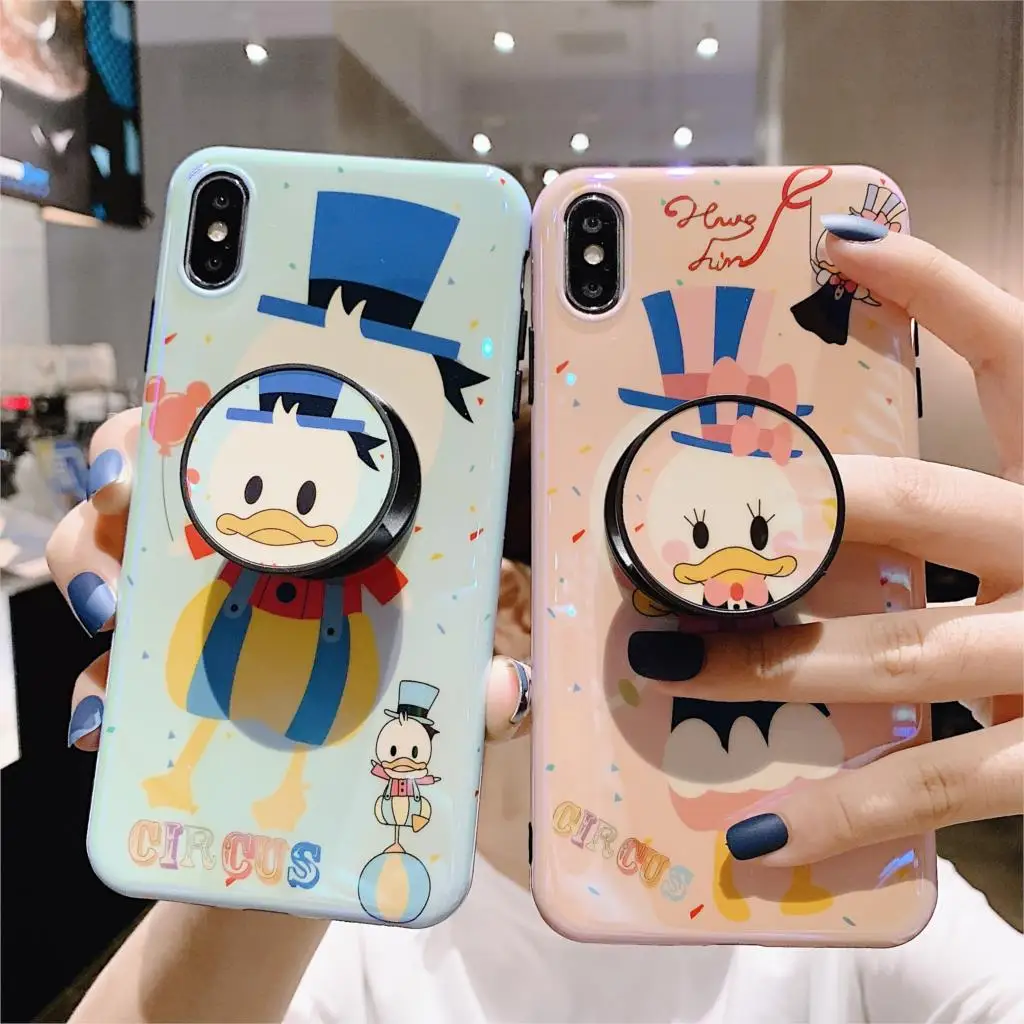 Для iphone XS max милый цирк чехол ромашка Дейл покрытие чипа для 8plus 8 X XR 6 6s p 7 7P blue ray