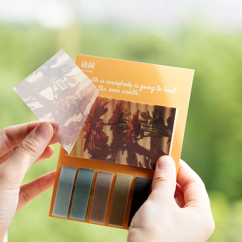 Ретро жизнь серия блокнотов N Times блокнот с липкими нотами винтажная роза