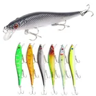 Искусственная наживка Mino, 1 шт., новая приманка см, 15 г, 6 цветов, с кольцом и тремя крючками