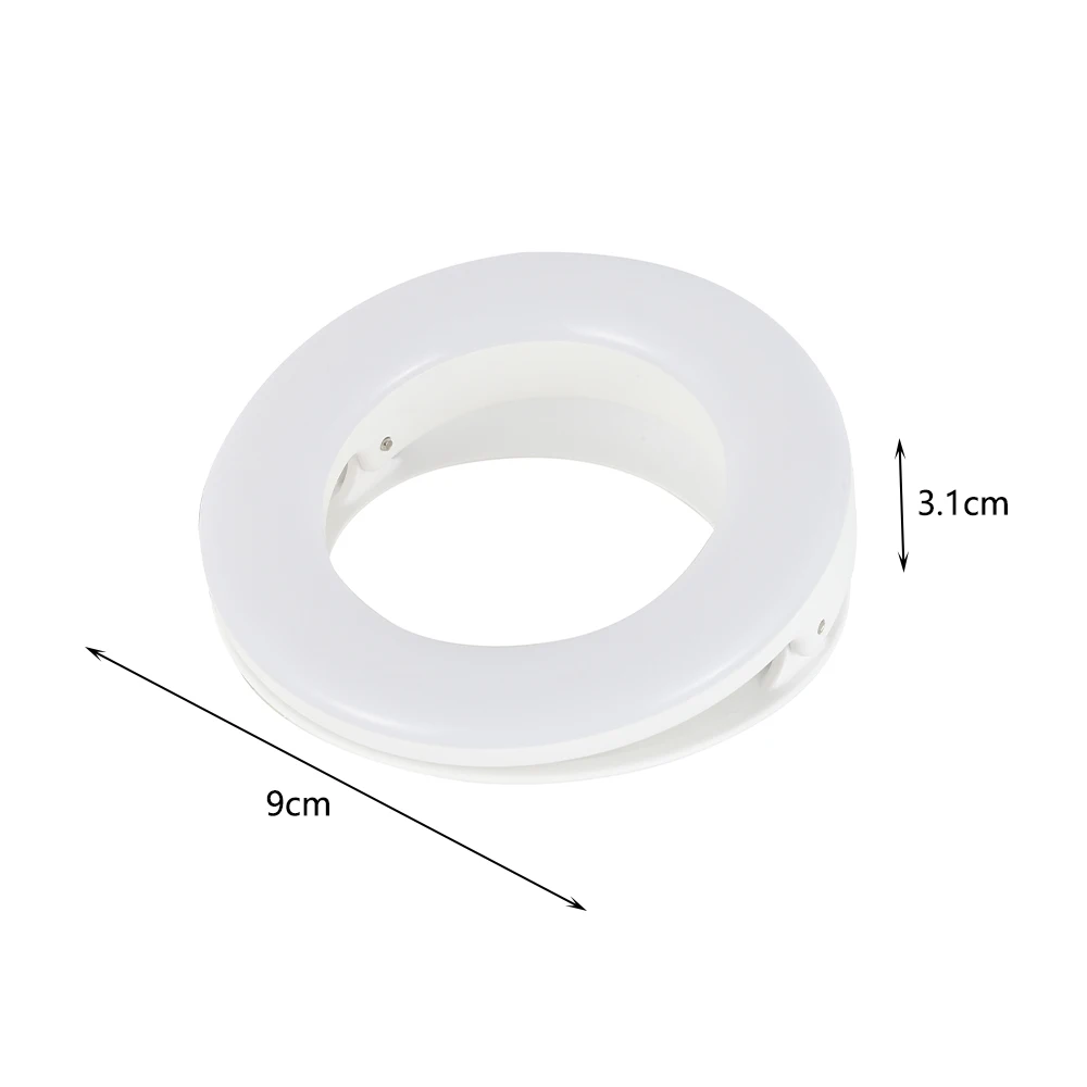 

Universal Selfie Lamp Mobile Phone Lens Portable Flash Ring 28/35 Leds Luminous Ring Clip Selfie Light For iPhone11 X XR Samsung