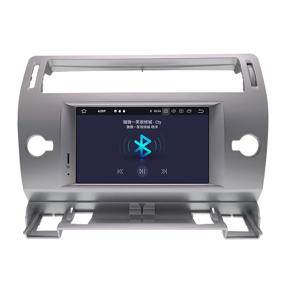 Автомобильный DVD-плеер Android 9 GPS-навигация для Citroen C4 Quatre Triumph 2004-2012 автомагнитола