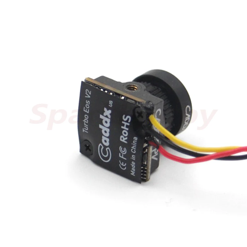 Caddx Turbo EOS2 V2 1200TVL 2 1 мм 1/3 CMOS 16:9/4:3 14x14 NTSC/PAL Мини FPV камера Global WDR для радиоуправляемых