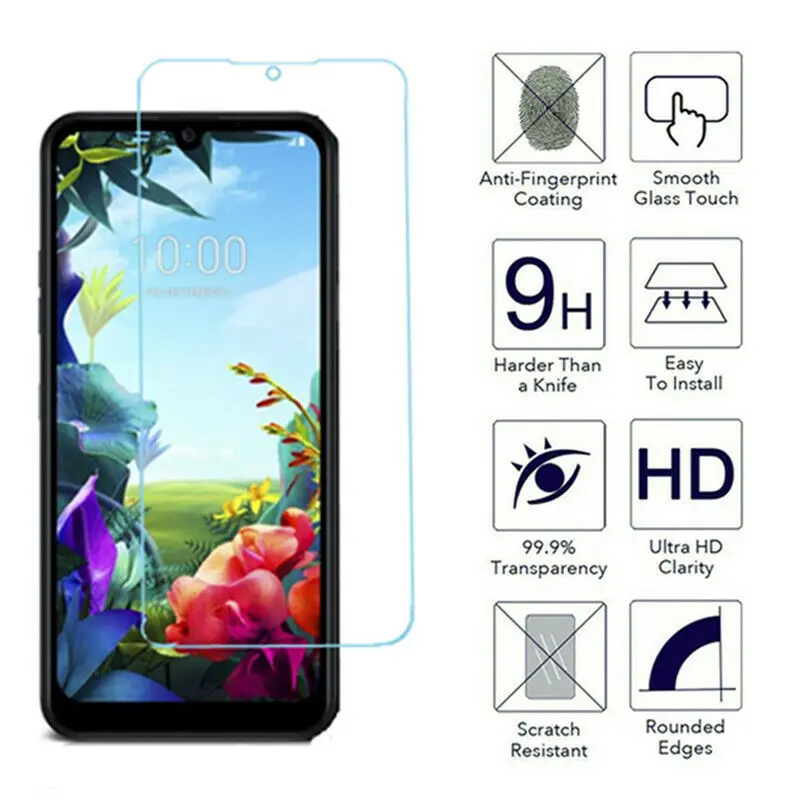 9H твердость анти отпечатков пальцев против царапин Закаленное стекло пленки