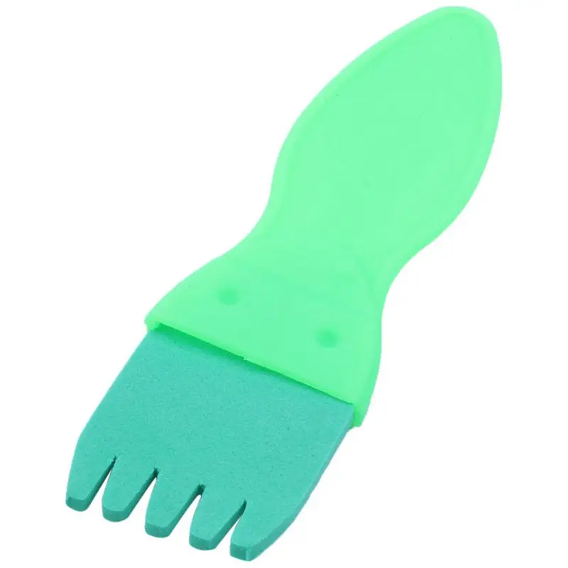 12 шт. детская художественная Раннее Обучение Рисование мини цветок губка щетка