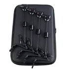 Горячая Распродажа светодиодные индикаторы указысветодиодный на снасти для ловли карпа, коробка на молнии, набор удочек, вешалка с сигнализацией клева, свингер