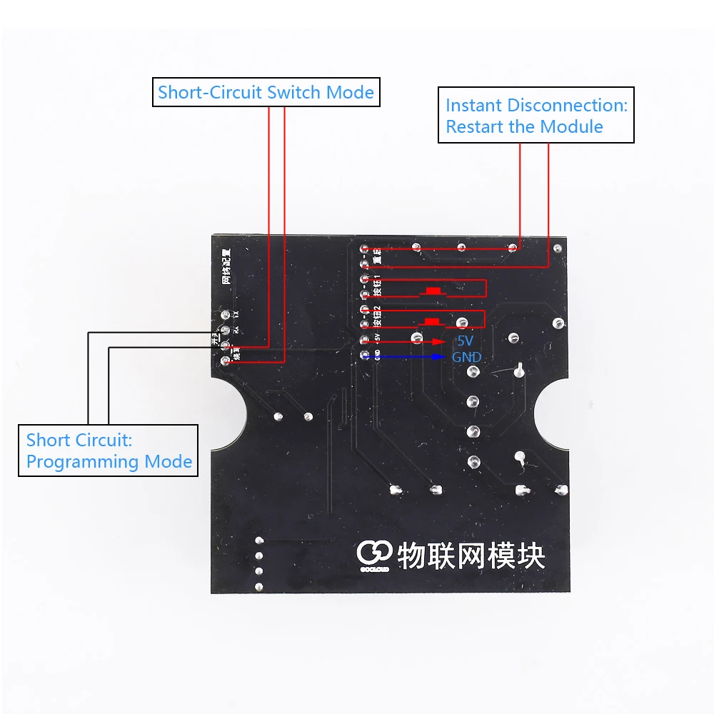 AC 220 В 200 Вт ESP8266 беспроводной WIFI модуль 2Bit релейный IoT пульт дистанционного