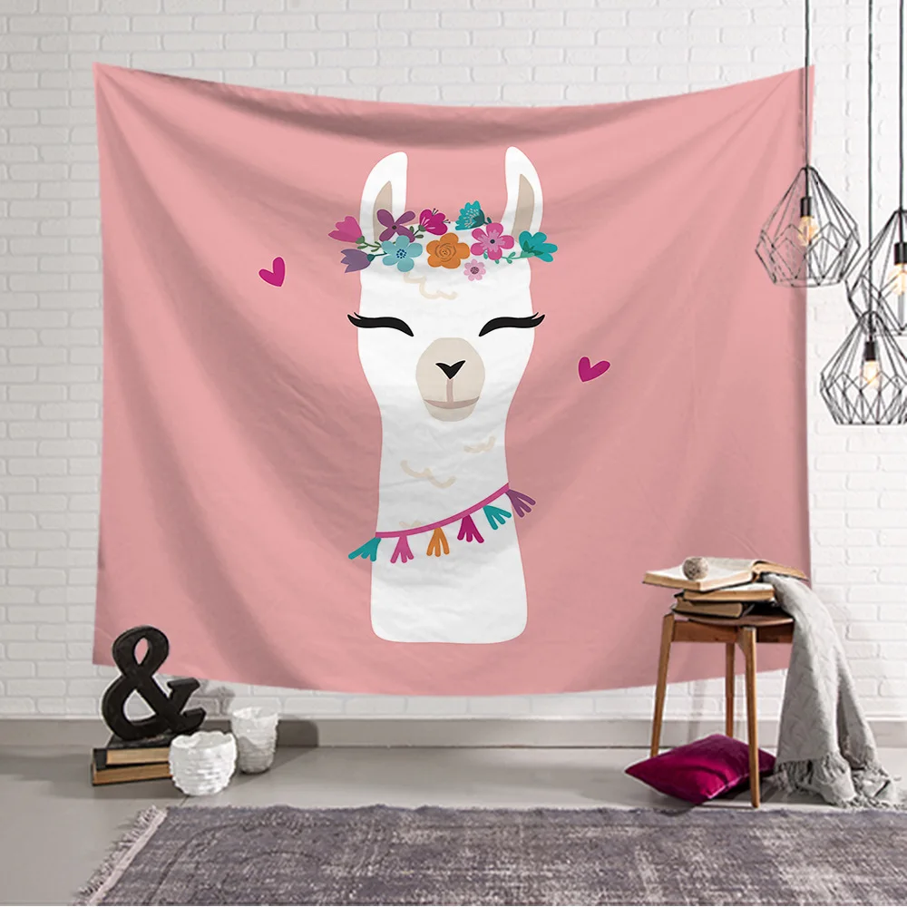 Альпака гобелен настенный Декор различные стили психоделический абстрактный