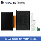 ANYCUBIC Photon Mono X 8,9 ''4K ЖК-экран, запчасти для 3D-принтера светильник светоотверждающий модуль экрана дисплея