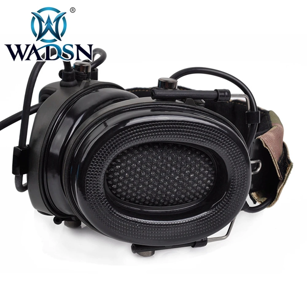 WADSN Tactical TEA Hi Threat Tier 1 Softair гарнитура военная авиация шумоподавляющие гарнитуры