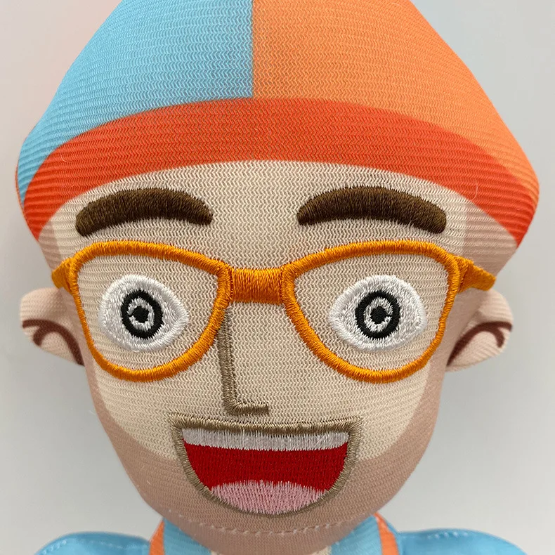 

Blippi Plush Doll Soft Stuffed Toy Blippi Baby Educational Enlightenment Doll 30cm