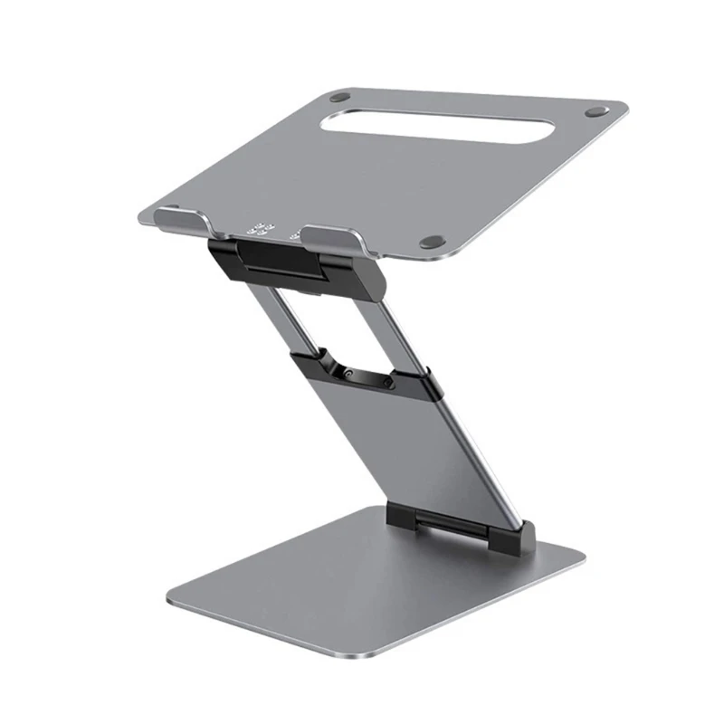 Prezzo H7JF Tablet Da Tavolo In Alluminio Supporto Di Raffreddamento Supporto Per Notebook Antiscivolo Riser Di Raffreddamento Regolabile Per Laptop Da 11-17 Pollici