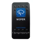 Напечатанная синяя крышка переключателя-стеклоочиститель-для Carling Arb Автомобильная лодка ВКЛ.ВЫКЛ. Переключатель 12 В 24 В, только крышка! Переключатель не основан!