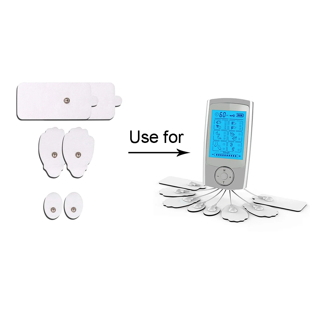 Массажный коврик десятки Сменные подушечки электроды самоклеющиеся и