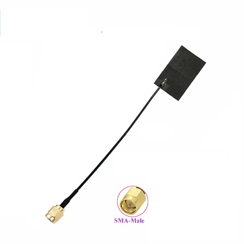 SMA 433 МГц 6dbi LoRa FPC Антенна встроенные FPC антенны для IOT lorawan IPEX 10 см кабель с высоким коэффициентом усиления 20 шт./лот - Цвет: SMA