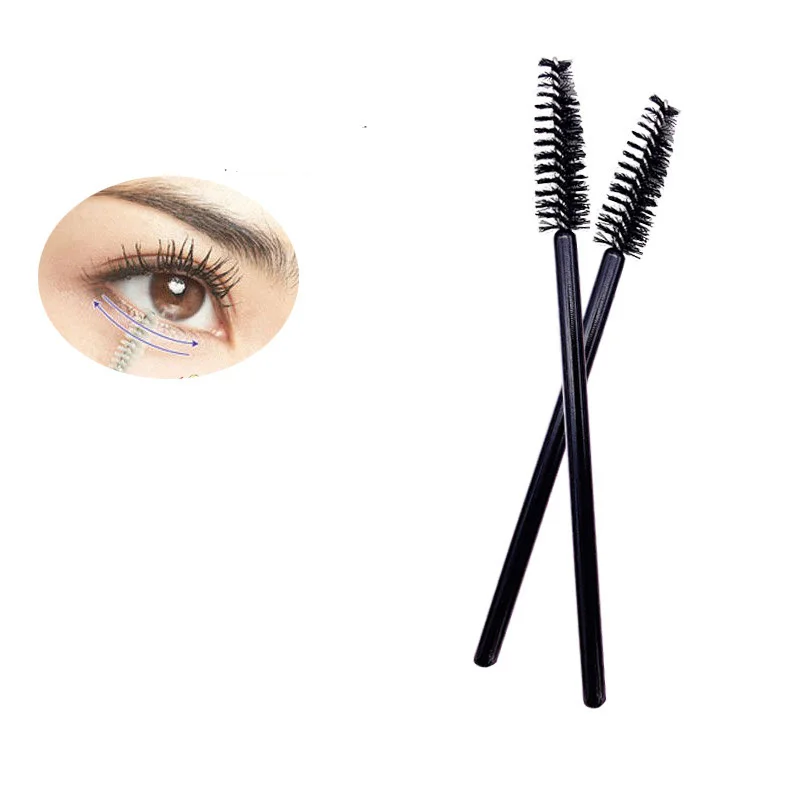 50 шт./упак. одноразовая кисть для ресниц гибкая наращивания женщин нанесения туши