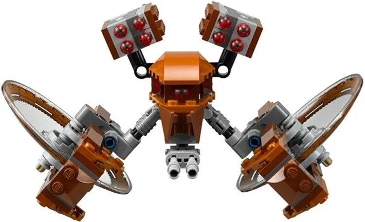 163 шт. развивающие Звездные войны атака клонов Hailfire Droid эксклюзивные наборы
