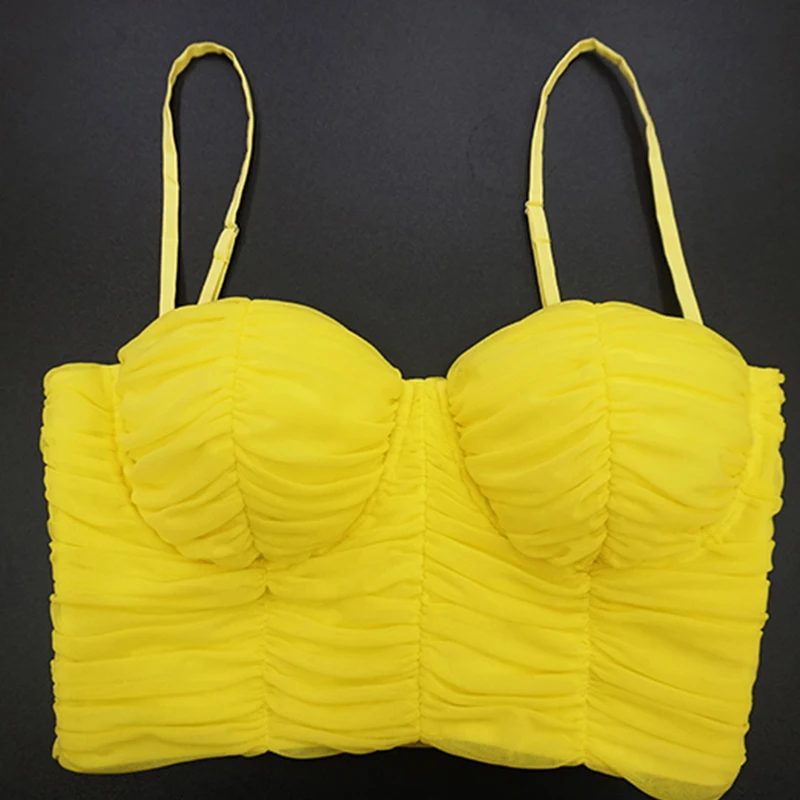 Короткие футболки топы майка жилет белый желтый летний сексуальный женский