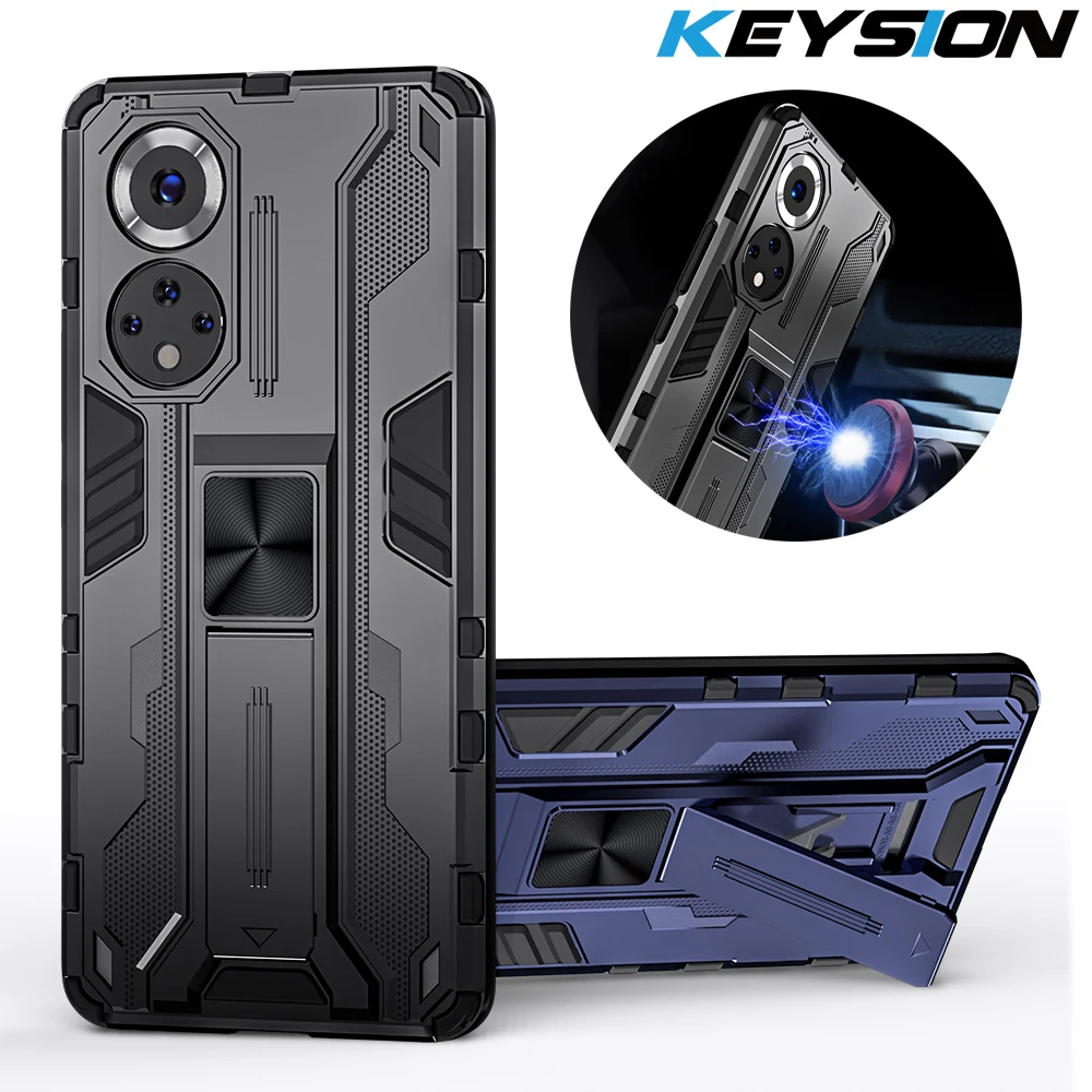 Чехол-подставка KEYSION для телефона, противоударный, для Honor 50 Pro 50 Lite X20 SE Huawe P40 P30 Pro Nova 9 8i 8 SE Youth