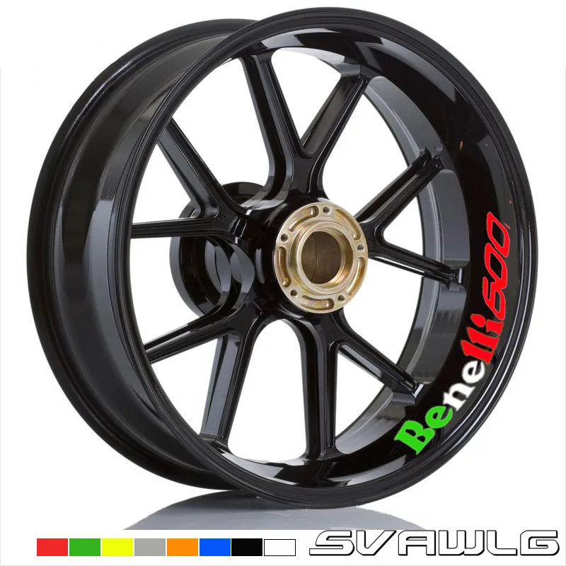 Новый мотоцикл передний и задний край внешний обод наклейки колеса