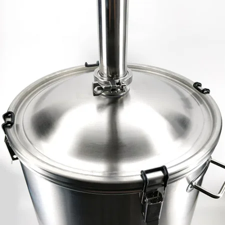Фото Крышка для дистилляции keglan 65L для алкомоза, Дистилляция, Дистилляция ROBOBREW с отверстием 47 мм №3