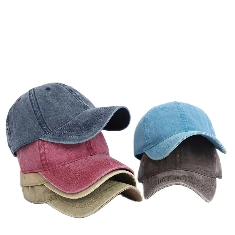 Бейсболка Star YIBO джинсовая унисекс модная Ретро Кепка в стиле хип-хоп мягкая